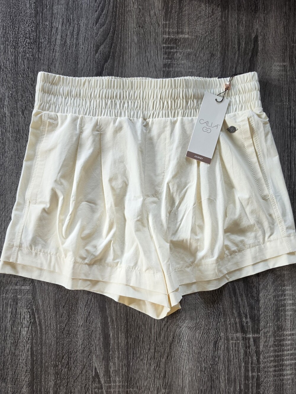 NWT CALIA Journey Collection High Rise Pleated Shorts